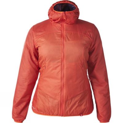 Sudadera Con Capucha Berghaus VapourLight Hypertherm Reversible Mujer - Naranjas - Chile POF841695